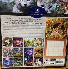 Load image into Gallery viewer, Llewellyn's 2026 Magical Mystical Cats Calendar