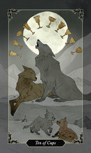 Load image into Gallery viewer, Dark Wood Tarot Mini Deck