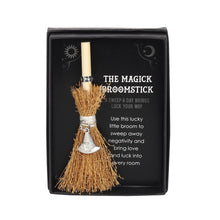 Load image into Gallery viewer, Witch Hat Mini Magick Broomstick