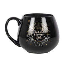 Load image into Gallery viewer, Black Fortune Teller Color Changing Mug