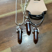 Load image into Gallery viewer, Crystal Point Necklaces