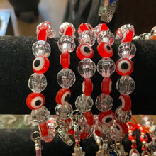 Load image into Gallery viewer, Evil Eye Bracelet W/ Hamsa Hand
