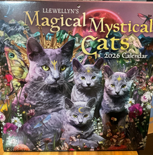 Load image into Gallery viewer, Llewellyn's 2026 Magical Mystical Cats Calendar
