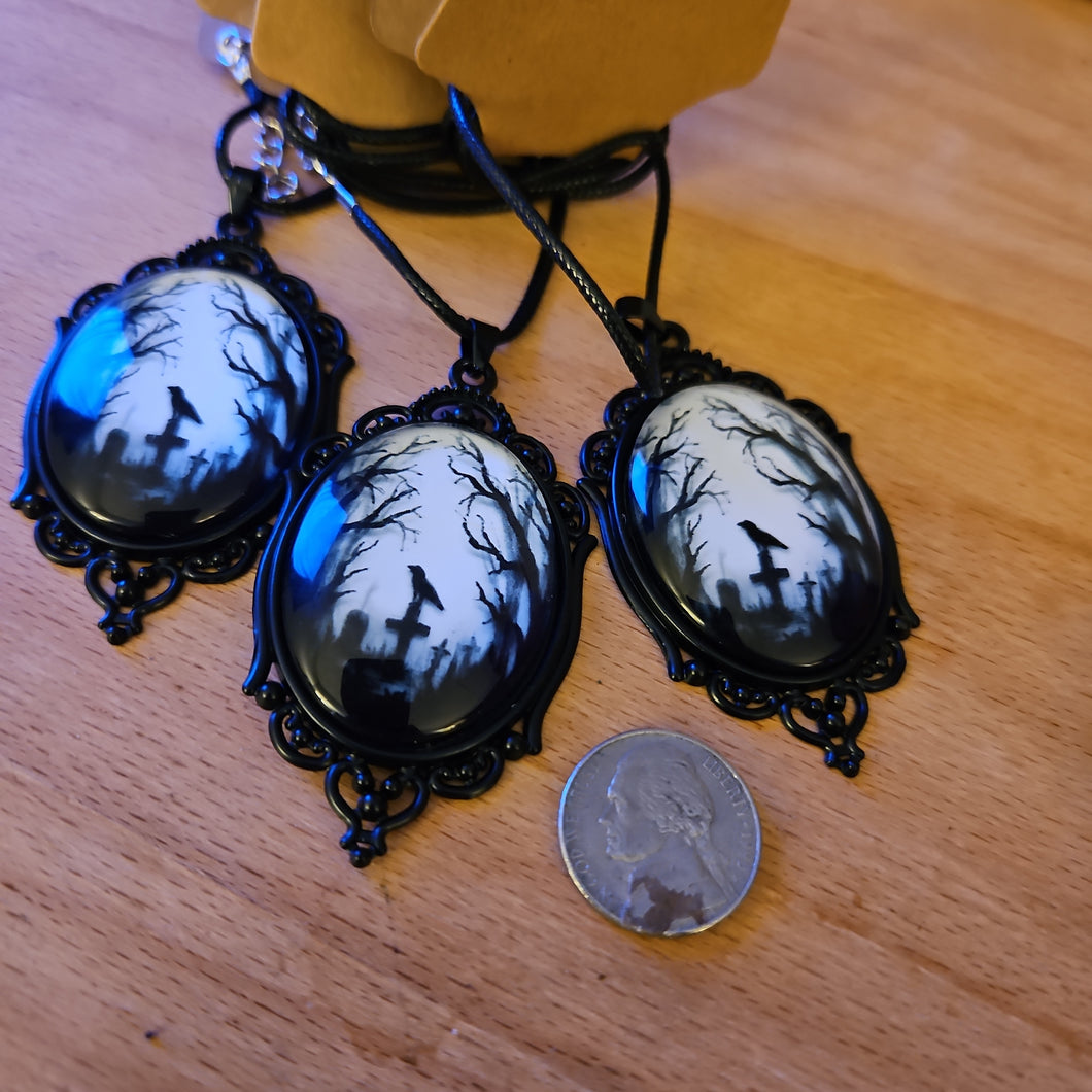 Crow Forest Necklace