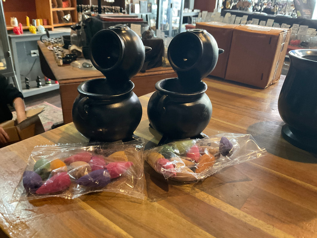 Cauldron Backflow Cone Burner