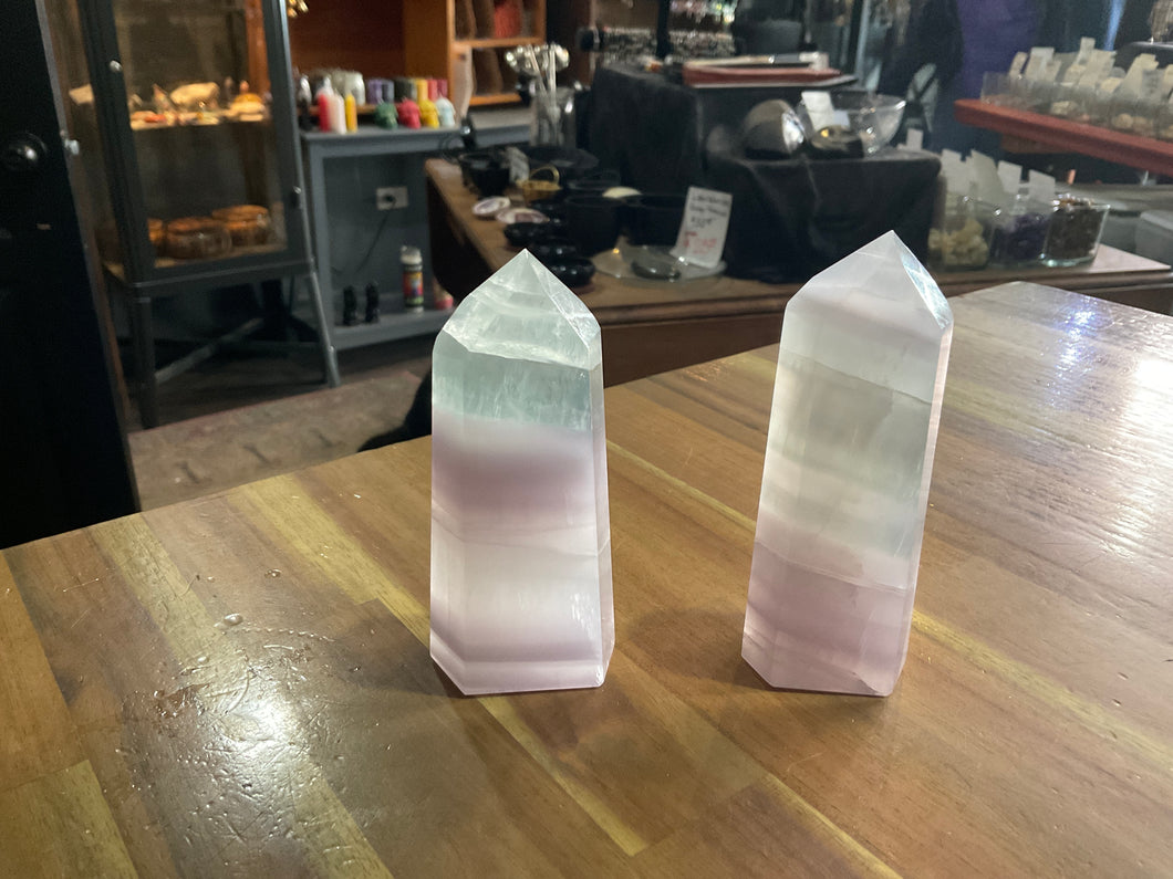 Lavender Fluorite Tower
