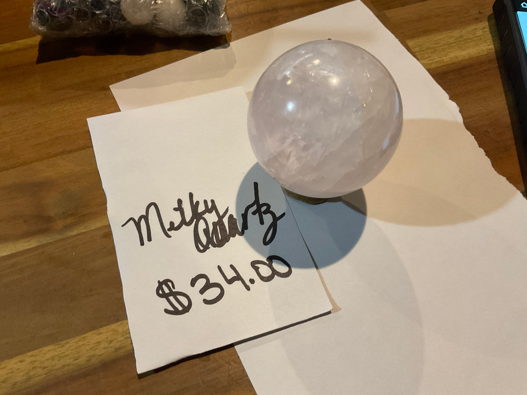 Milky Quartz Sphere