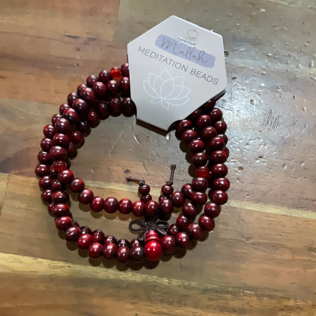 Mallah meditation beads