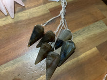 Load image into Gallery viewer, Assorted 6-Sided Stone Pendulum
