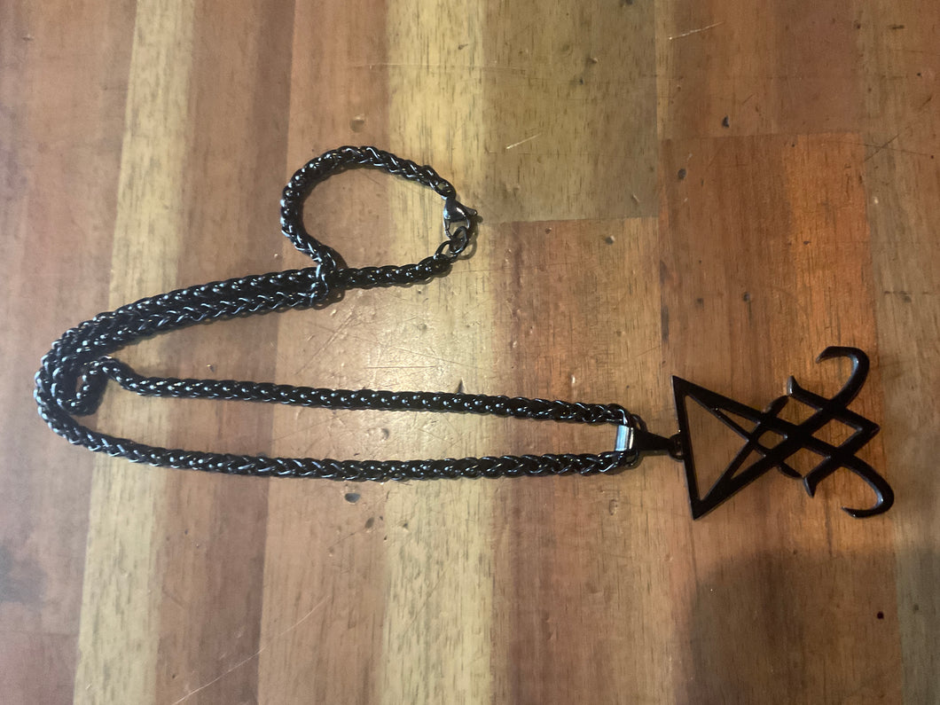 Lucifer Sigil Necklace