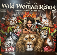 Load image into Gallery viewer, Llewellyn’s Wild Woman Rising 2026 Calendar
