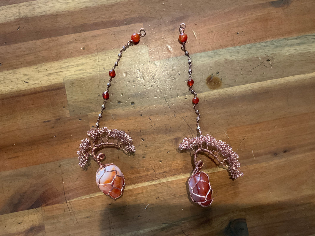 Bonsai Wire Wrap Pendulum