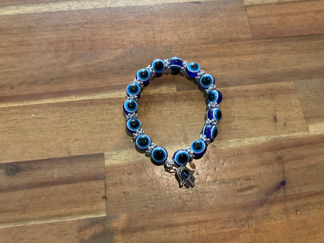 Blue Evil Eye Bracelet