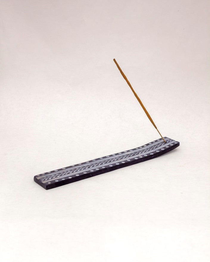 Curved Soapstone Incense Burner