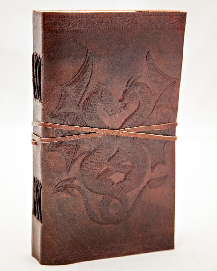 Leather Twin Dragon Journal
