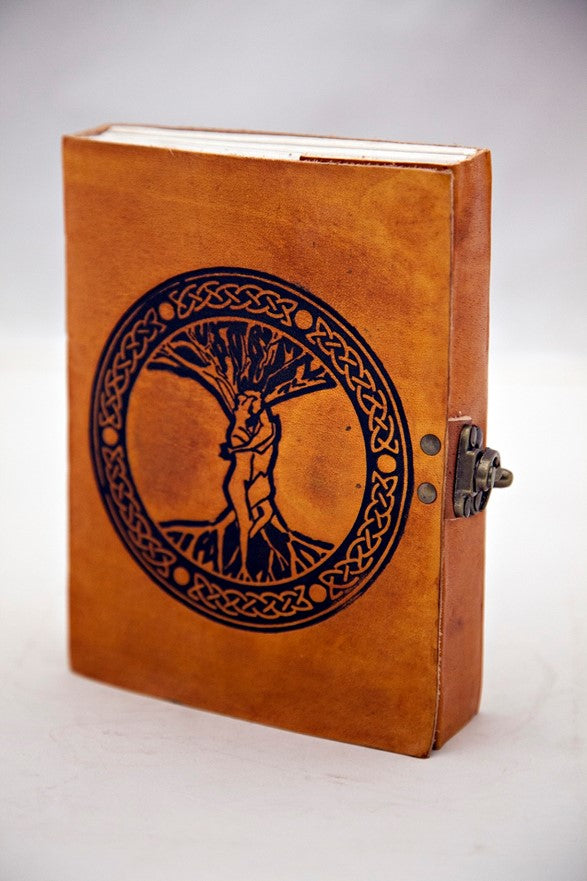 Celtic Lovers Under Tree Journal w/ Latch