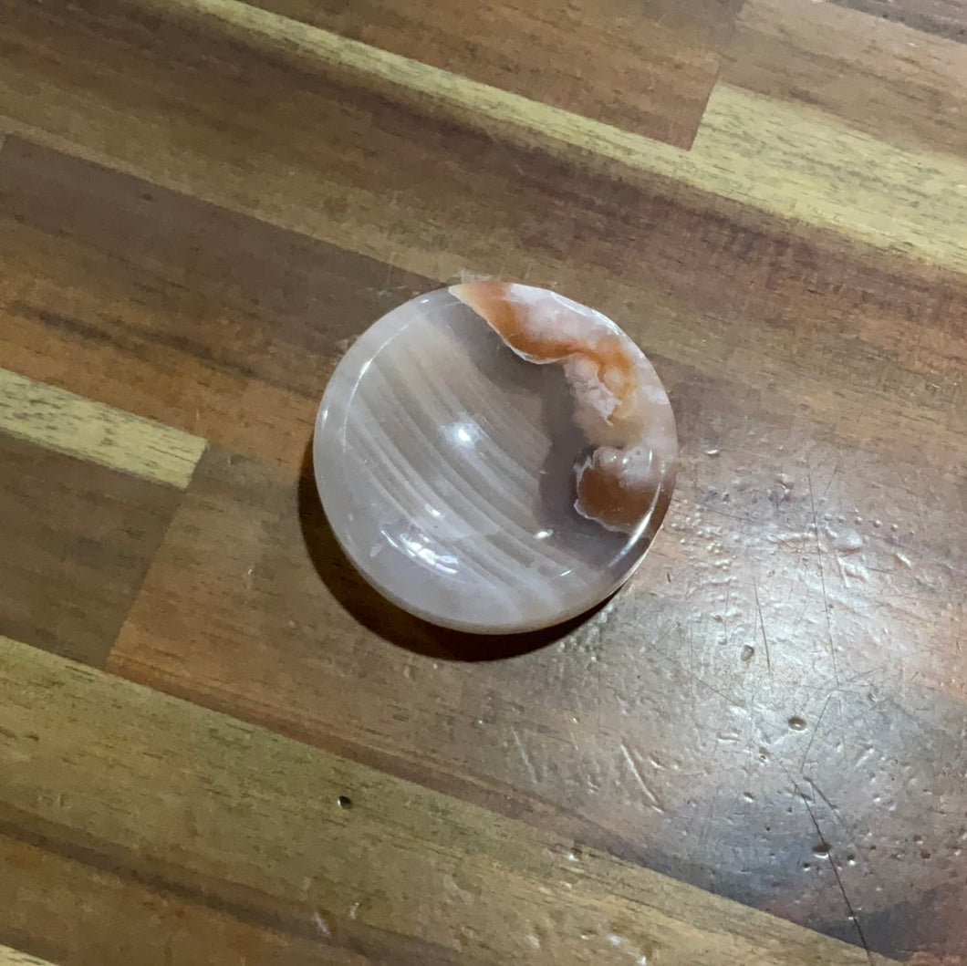 Flower Agate Bowl