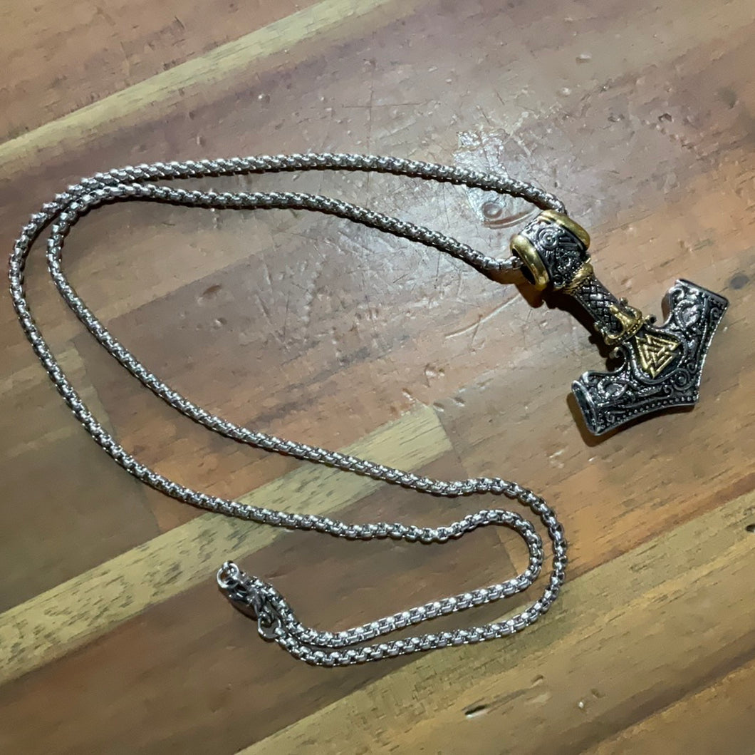 Viking Vintage Hammer Pendant