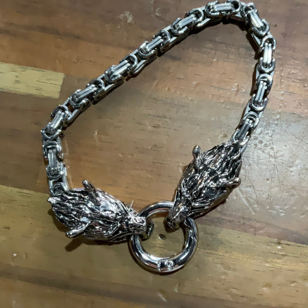 Nordic Wolf Bracelet