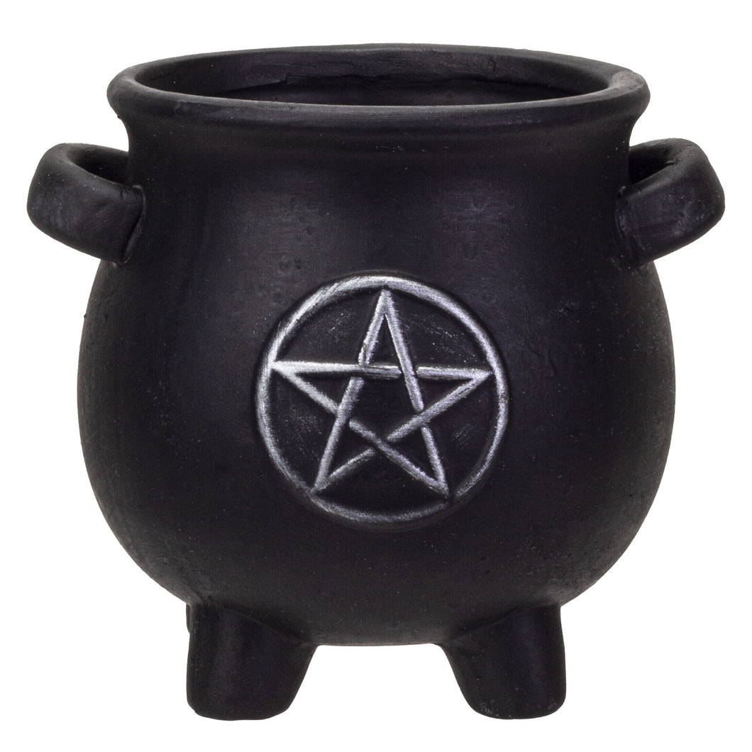 Pentagram Cauldron Planter Pot