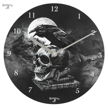 Load image into Gallery viewer, Alchemy Poe&#39;s Raven Clock
