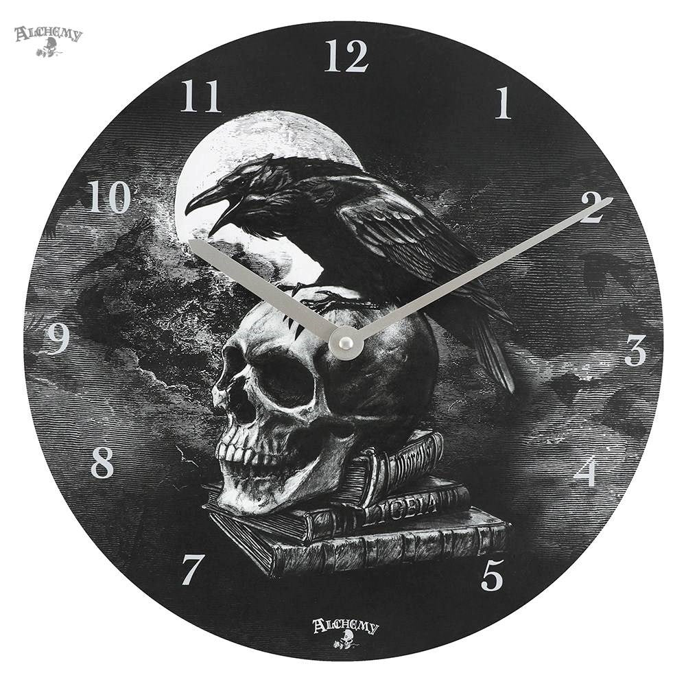 Alchemy Poe's Raven Clock