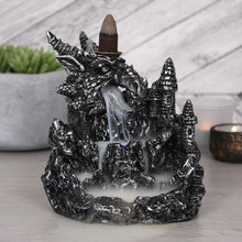 Load image into Gallery viewer, Silver Dragon Backflow Incense Burner W/ Light
