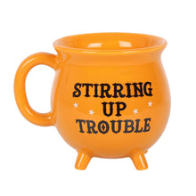 Load image into Gallery viewer, Stirring Up Trouble Cauldron Mug
