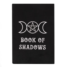 Load image into Gallery viewer, Book of Shadows Velvet A5 Notebook
