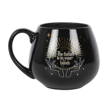 Load image into Gallery viewer, Black Fortune Teller Color Changing Mug
