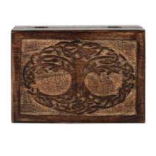 Load image into Gallery viewer, 7x5in Wooden Tree of Life Box
