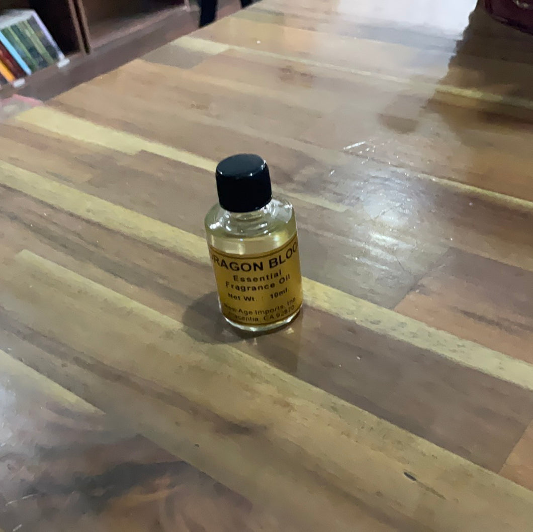 Dragons Blood Oil Gold Bottle
