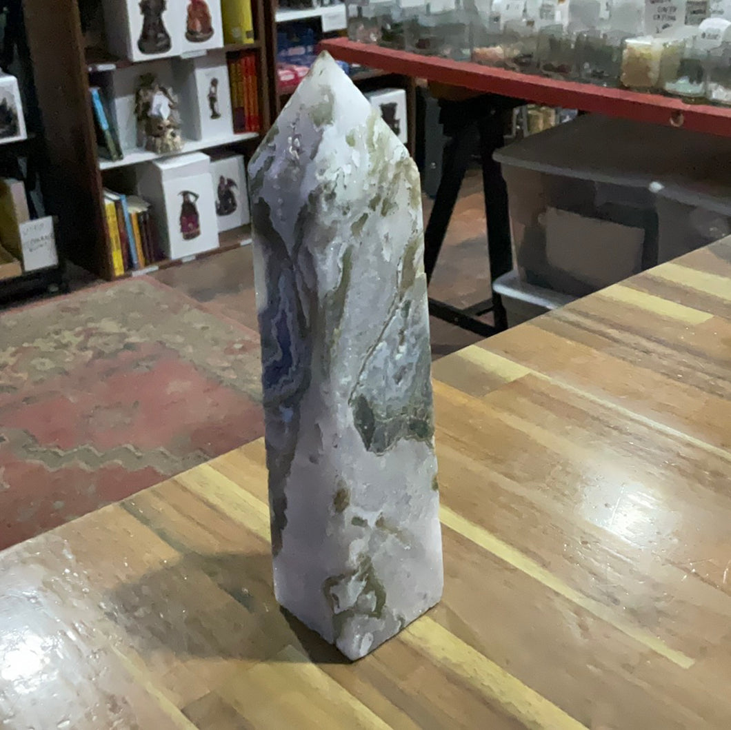 Moss Agate Tower Ex Lg