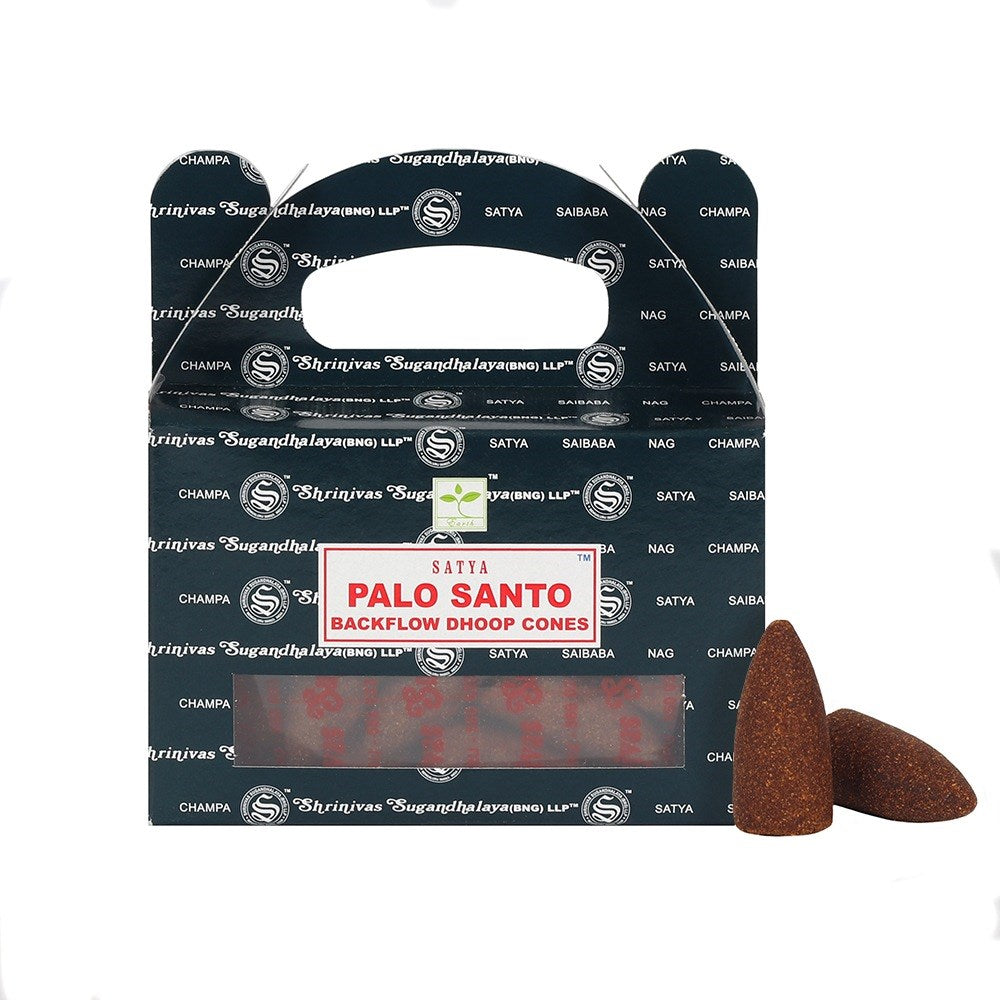 Palo Santo Backflow Dhoop Cones - 24ct